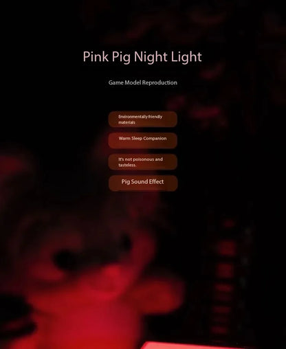 Pink Pig Lamp